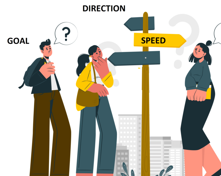 Success : Direction is nore important than the Speed for people Success
